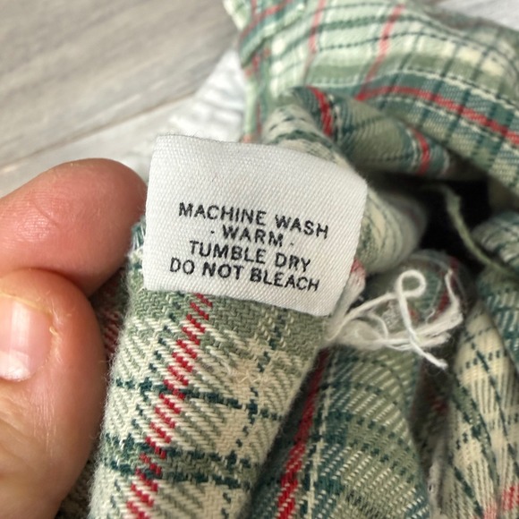 Vintage 70s Sears Rough-Housers Plaid Pants 6 Slim Flare Perma-Prest Boys - Picture 6 of 11